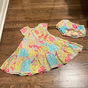 DP AM Floral Baby Outfilt